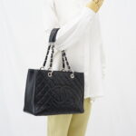 Chanel GST Caviar Black SHW