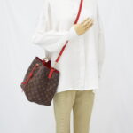 Louis Vuitton Neo Noe MM Monogram Coquelicot GHW
