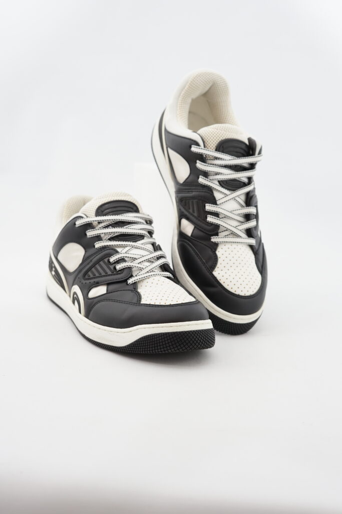Gucci Basket Sneakers Demetra Black White