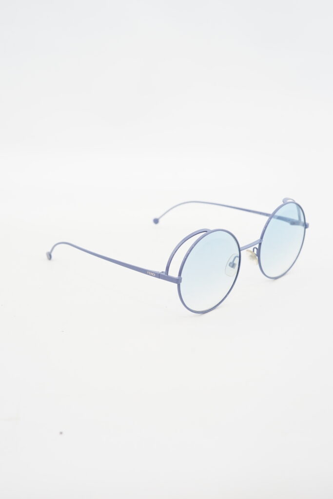 Fendi Round Sunglasses FF0343/S Blue