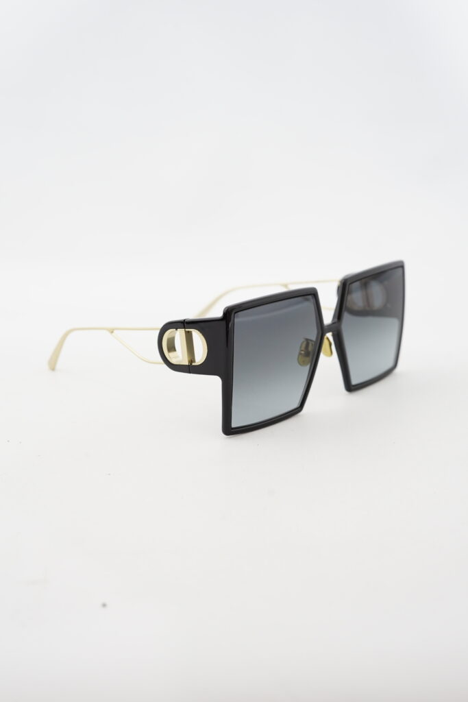Dior 30 Montaigne Sunglasses Black Gold