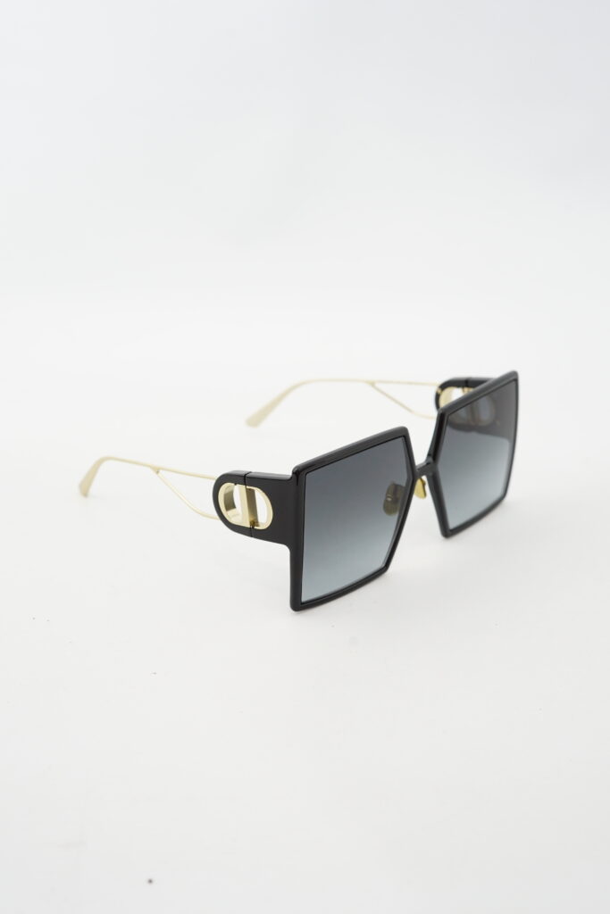 Dior 30 Montaigne Sunglasses Black Gold