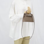 Hermes Mini Kelly 20 Epsom Etoupe PHW
