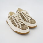 Gucci Tennis 1977 GG Canvas Beige White