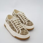 Gucci Tennis 1977 GG Canvas Beige White