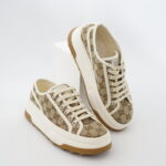 Gucci Tennis 1977 GG Canvas Beige White