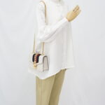 Gucci Mini Sylvie White GHW