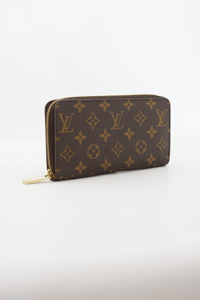 Louis Vuitton Zippy Wallet Caramel Monogram GHW