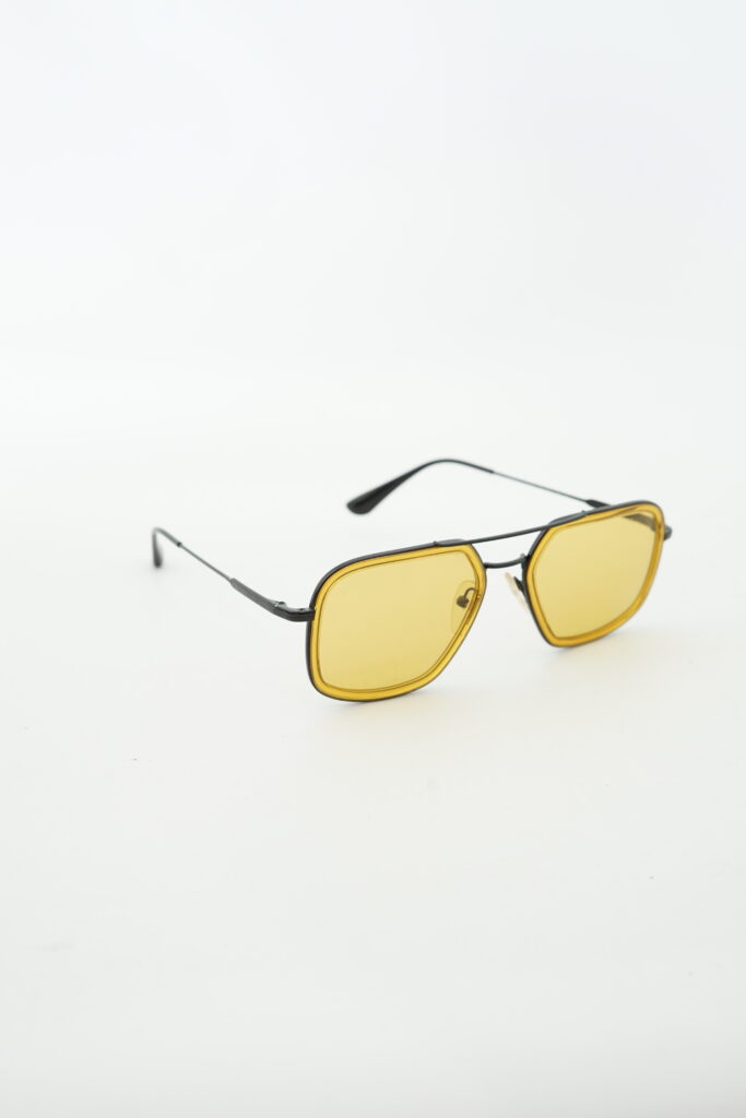 Prada SPR57X Sunglasses Yellow Black