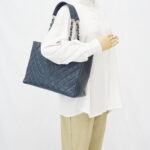 Chanel GST Caviar Navy SHW
