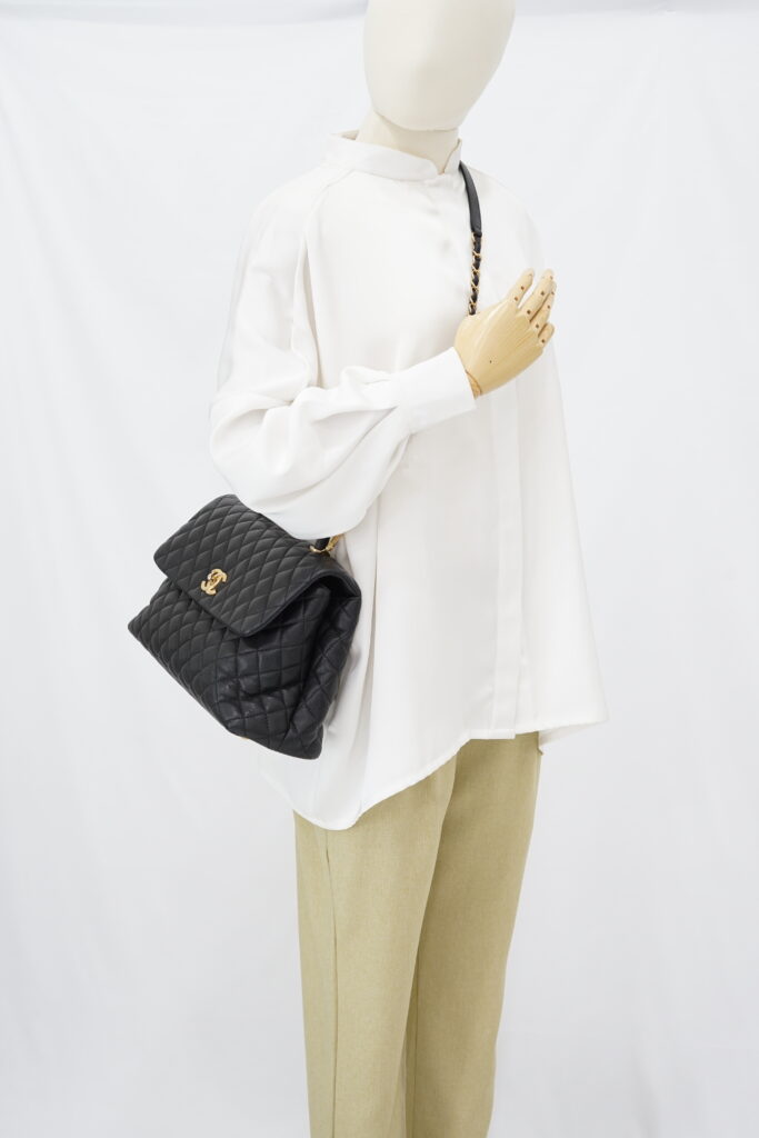 Chanel Coco Handle Large Caviar Black GHW