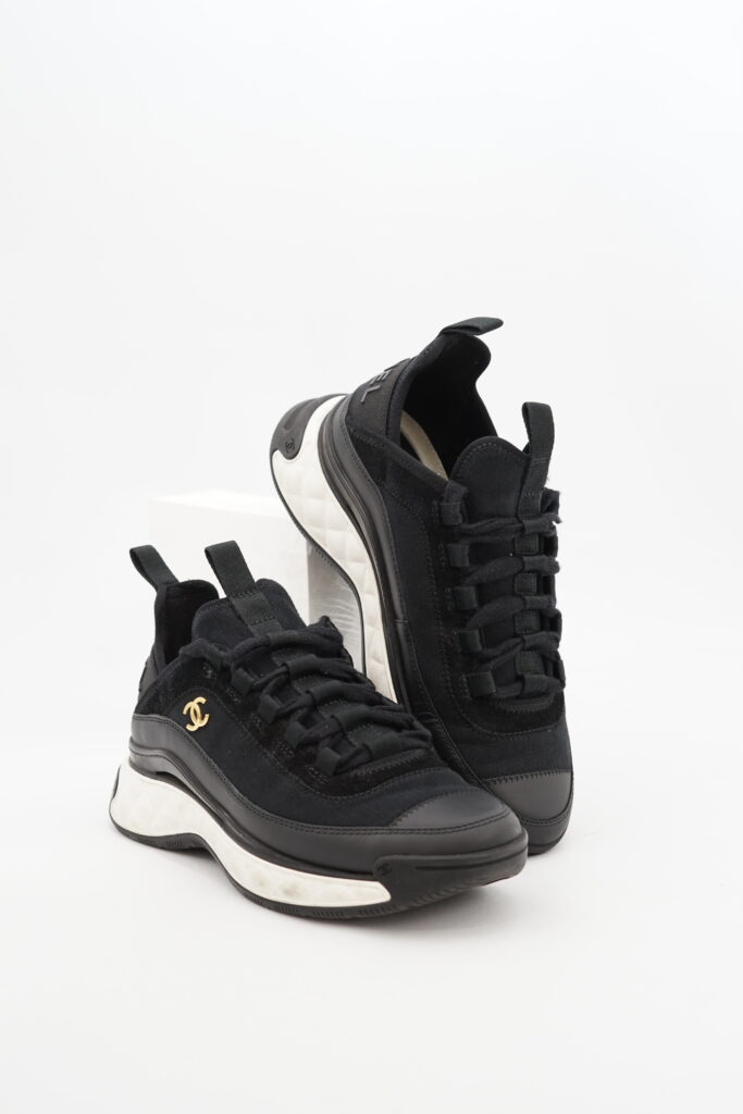 Chanel CC Sneakers Black
