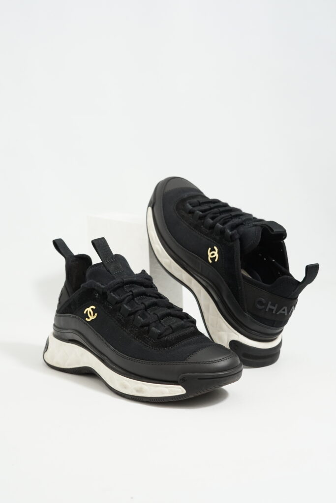 Chanel CC Sneakers Black
