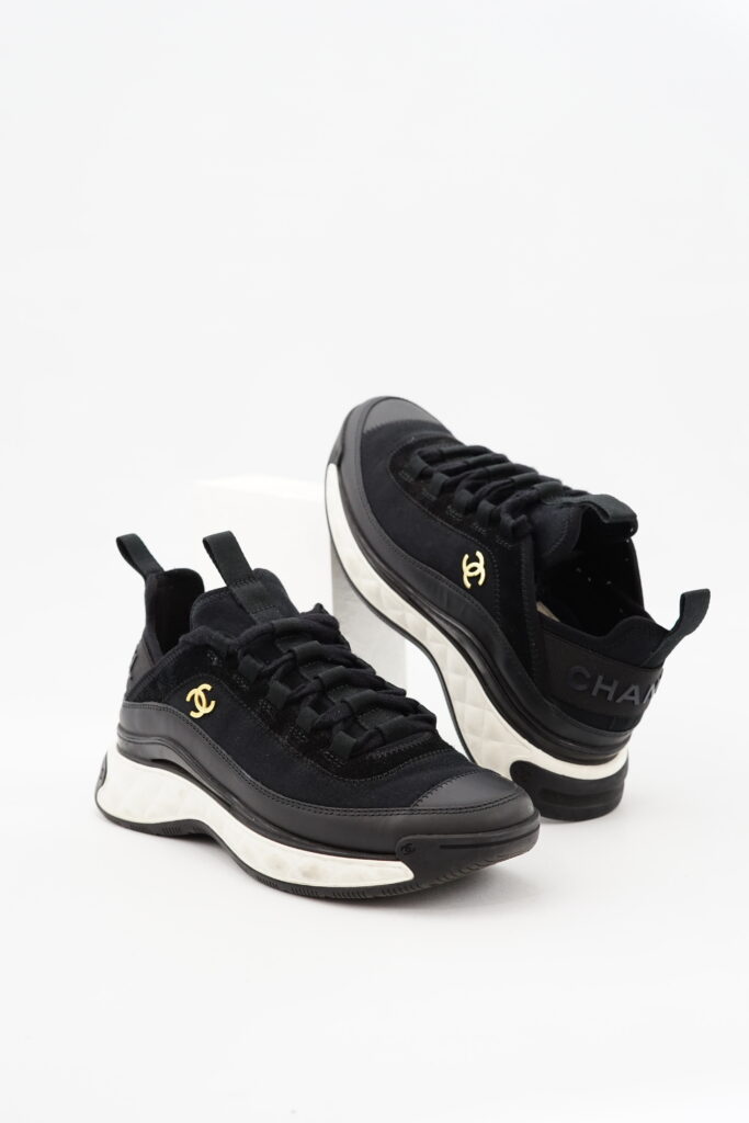 Chanel CC Sneakers Black