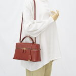 Loro Piana Extra Bag L27 Saddle Leather Deep Kummel/Sun Gold on GHW