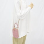 Dior Lady Dior Call’ in Phone Pink GHW