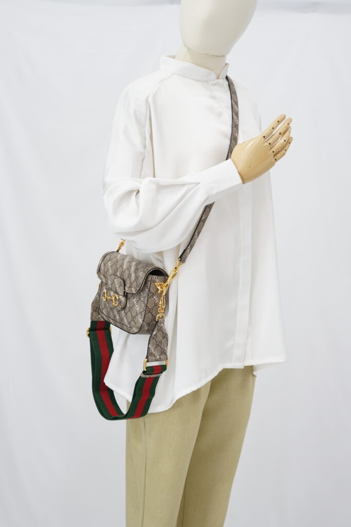 Gucci Horsebit Mini GG Supreme Balenciaga All Over Logo GHW
