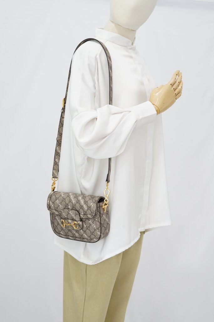 Gucci Horsebit Mini GG Supreme Balenciaga All Over Logo GHW