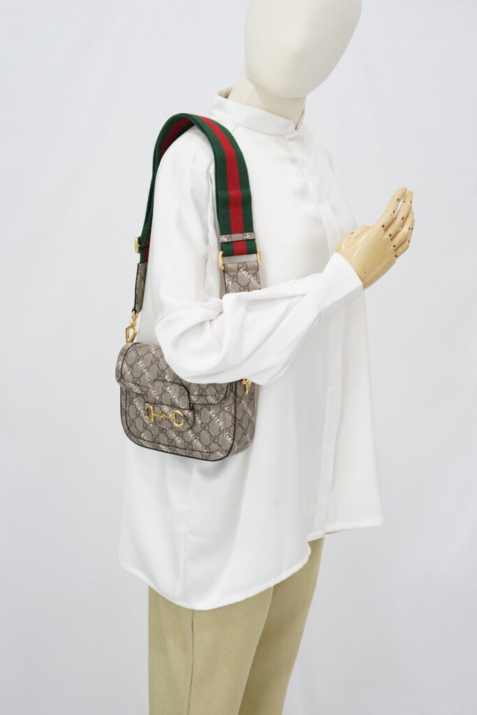 Gucci Horsebit Mini GG Supreme Balenciaga All Over Logo GHW