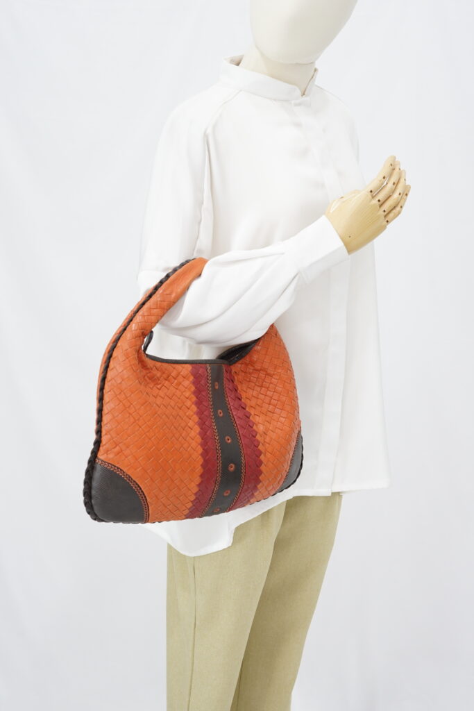 Bottega Veneta Hobo Bag Intrecciato Nappa Multicolour