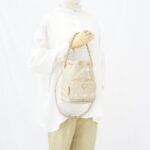 Prada Re Edition 1995 Shoulder Bag Re Nylon Sand GHW