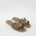 Hermes Oran Sandal Etoupe