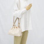 Louis Vuitton Bundle Bag Giant Monogram Empreinte Creme GHW
