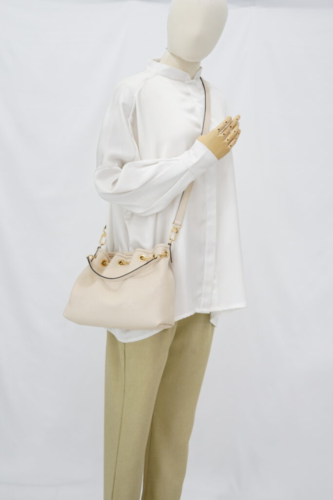 Louis Vuitton Bundle Bag Giant Monogram Empreinte Creme GHW
