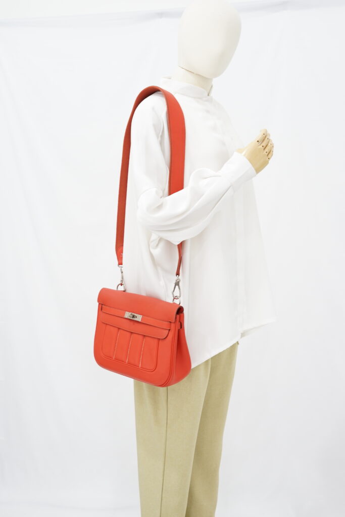 Hermes Berline Rouge Vif PHW