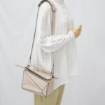 Loewe Puzzle Small Sand Beige SHW