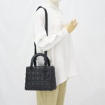 Dior Lady Dior Medium So Black