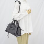 Balenciaga Neo Classic Small Grey Calf BHW