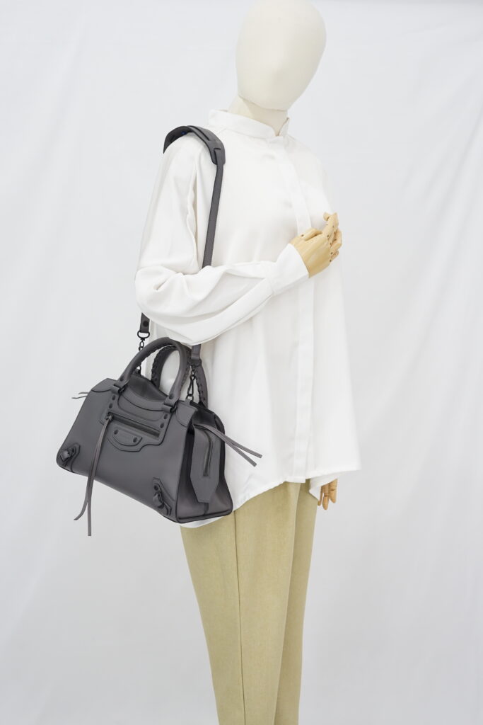 Balenciaga Neo Classic Small Grey Calf BHW