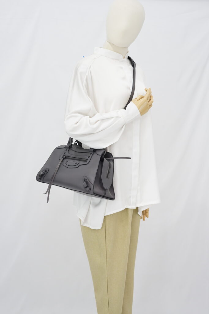 Balenciaga Neo Classic Small Grey Calf BHW