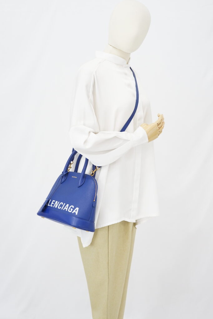 Balenciaga Ville Blue GHW