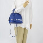 Balenciaga Ville Blue GHW