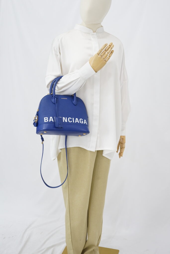 Balenciaga Ville Blue GHW