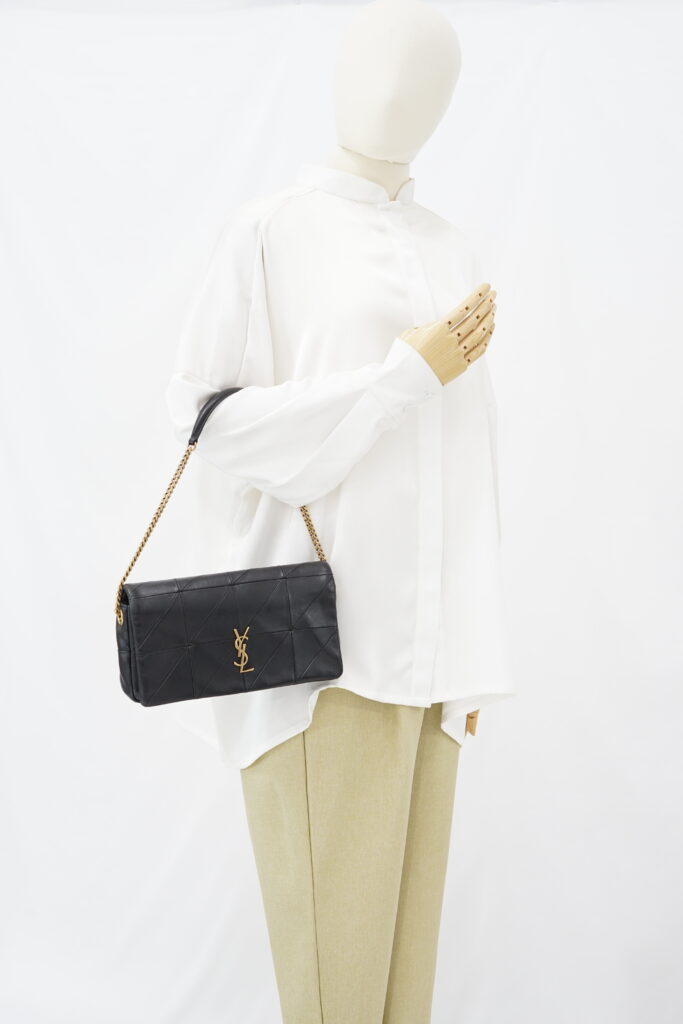 Saint Laurent Jamie Shoulder Bag Black GHW