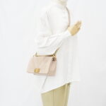 Chanel Boy Medium Chevron Beige GHW