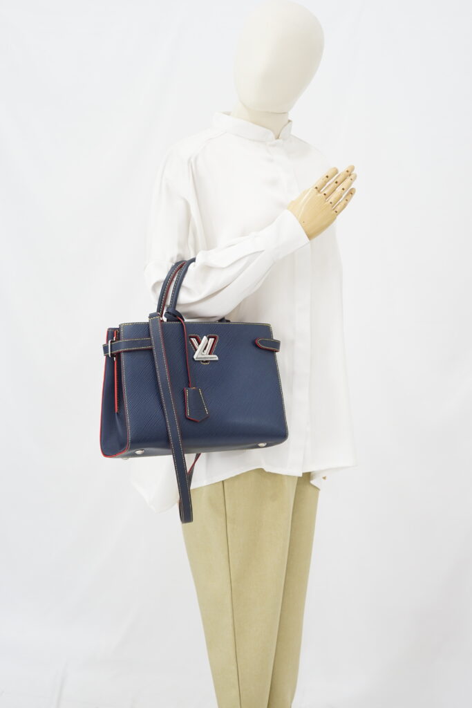 Louis Vuitton Twist Tote Black Epi SHW