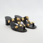 Valentino Roman Stud Chunky Black/Nero GHW
