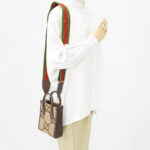 Gucci Mini Vertical Tote Jumbo GG Canvas GHW