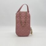 Dior Lady Dior Call’ in Phone Pink GHW
