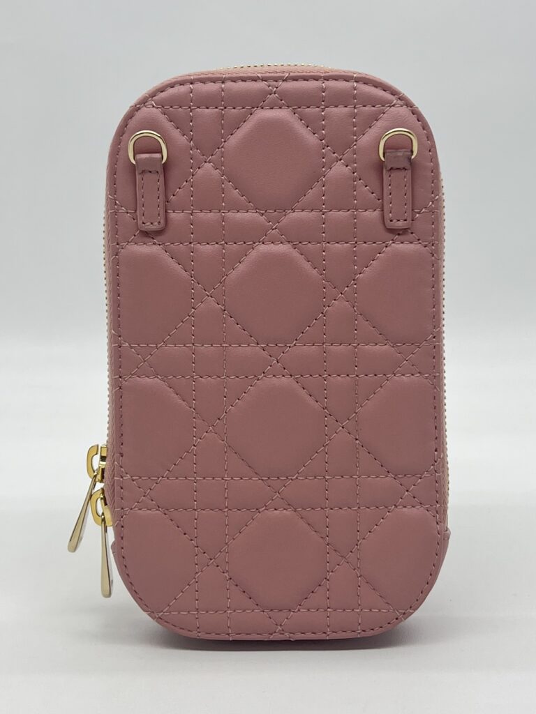 Dior Lady Dior Call’ in Phone Pink GHW