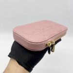 Dior Lady Dior Call’ in Phone Pink GHW