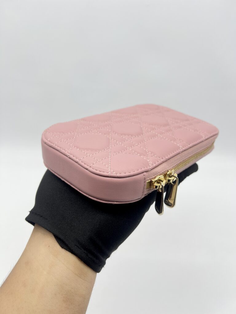 Dior Lady Dior Call’ in Phone Pink GHW