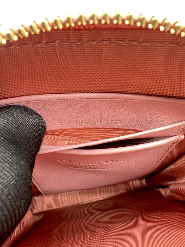 Dior Lady Dior Call’ in Phone Pink GHW