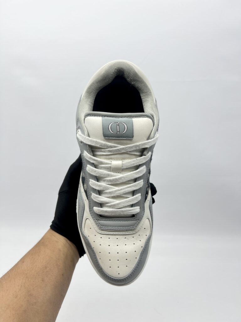 Dior B27 uptown Low-Top Sneaker Grey/White/Blue Oblique