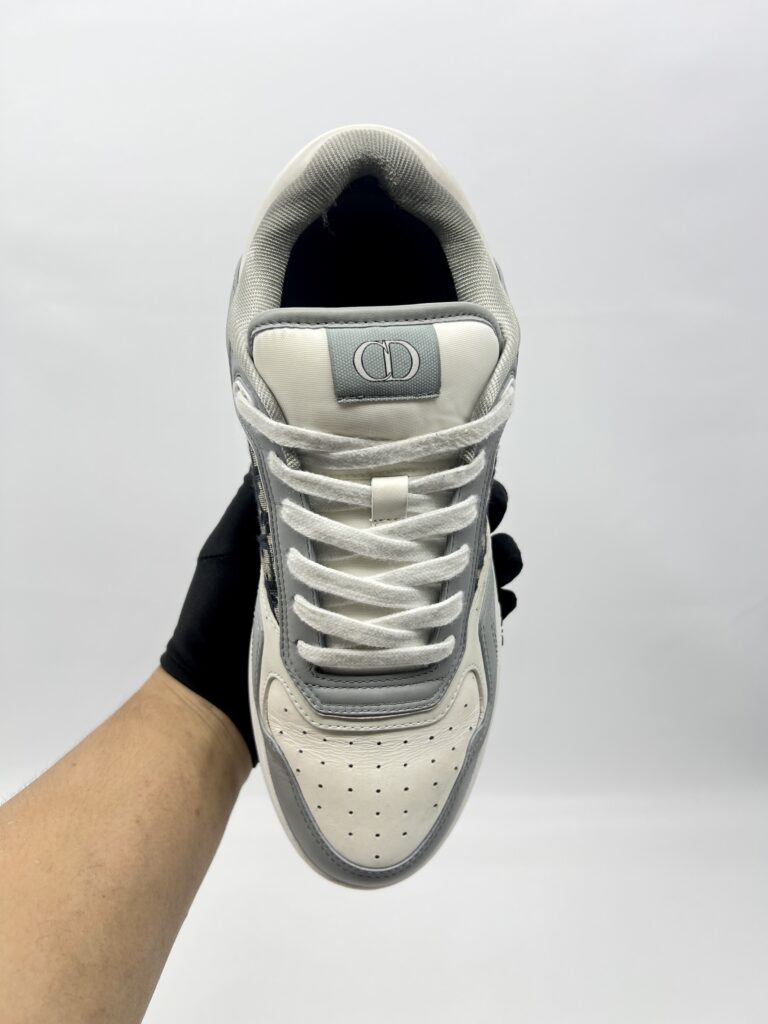 Dior B27 uptown Low-Top Sneaker Grey/White/Blue Oblique