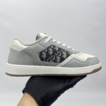 Dior B27 uptown Low-Top Sneaker Grey/White/Blue Oblique